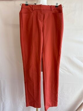 Express Women's Coral Slim Fit Dress Pants